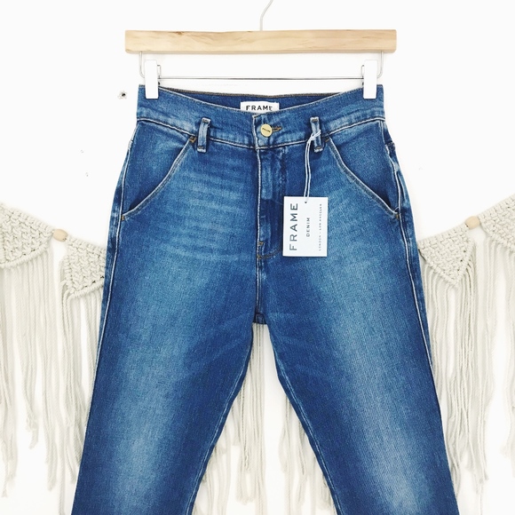 Frame Denim Denim - Frame Denim Le Slender Thistle High Rise Jeans A19